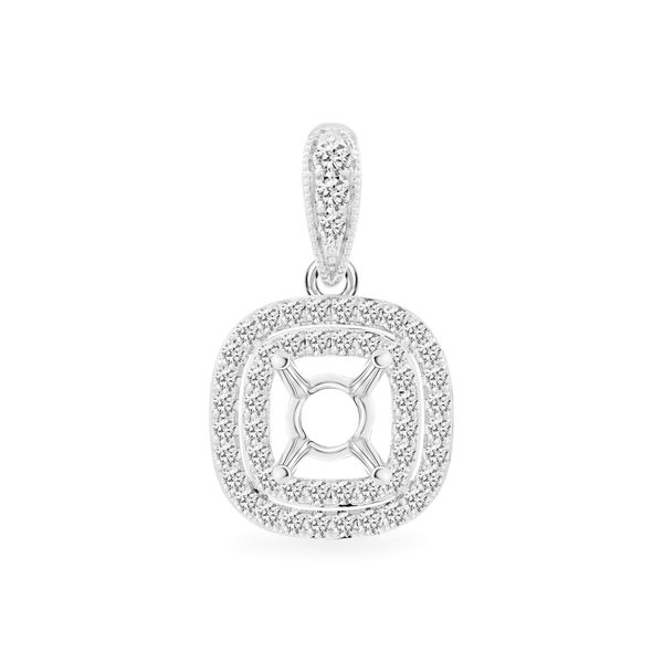 Ổ mặt dây nữ vàng trắng 18K DOJI AFPA000013D2KK1