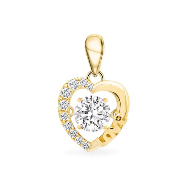 Mặt dây vàng vàng 14K gắn đá CZ DOJI AFPJ000290F1CZ1