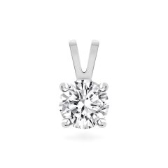 Mặt dây nữ vàng trắng 14K gắn đá CZ DOJI AFPJ000136F2CZ1