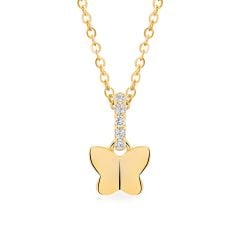 Mặt dây vàng vàng 14K gắn đá CZ DOJI AFPK000718F1CZ1