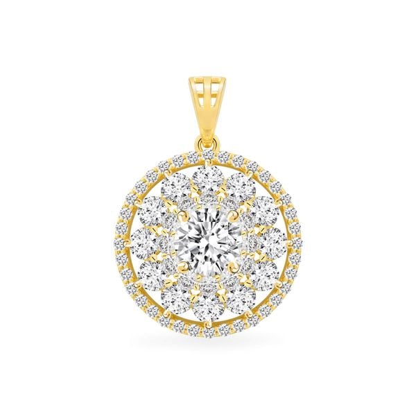 Mặt dây vàng vàng 18K gắn đá CZ DOJI AFPM500249D1CZ1