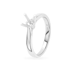 Ổ nhẫn nữ vàng trắng 18K DOJI AFRA000006D2KK1