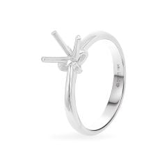 Ổ nhẫn nữ vàng trắng 18K DOJI AFRA000011D2KK1