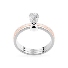 Nhẫn vàng 14K gắn kim cương DOJI AFRB100099F6HA1