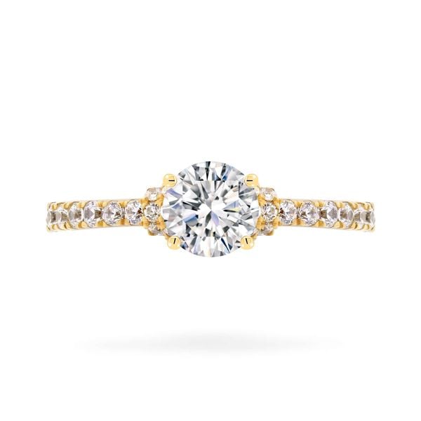 Nhẫn vàng vàng 14K gắn đá CZ DOJI AFRJ000127F1CZ1