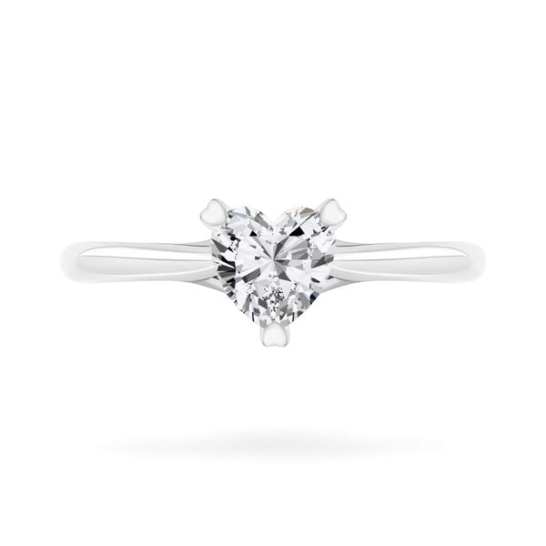 Nhẫn vàng trắng 14K gắn đá CZ DOJI AFRJ000409F2CZ1