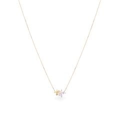 Dây liền mặt vàng vàng 14K gắn đá CZ DOJI ALPK000716F1CZ1