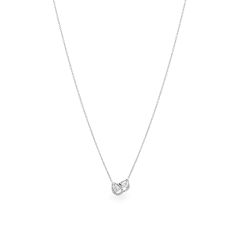 Dây liền mặt vàng trắng 14K gắn kim cương DOJI ALPR000501F2DA1