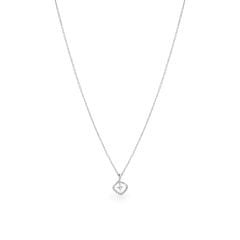 Dây liền mặt vàng trắng 14K gắn kim cương DOJI ALPR000516F2DA1