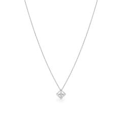 Dây liền mặt vàng trắng 14K gắn kim cương DOJI ALPR000544F2DA1