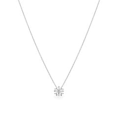 Dây liền mặt vàng trắng 14K gắn kim cương DOJI ALPR000559F2DA1