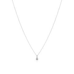 Dây liền mặt vàng trắng 14K gắn kim cương DOJI ALPR700037F2DA1