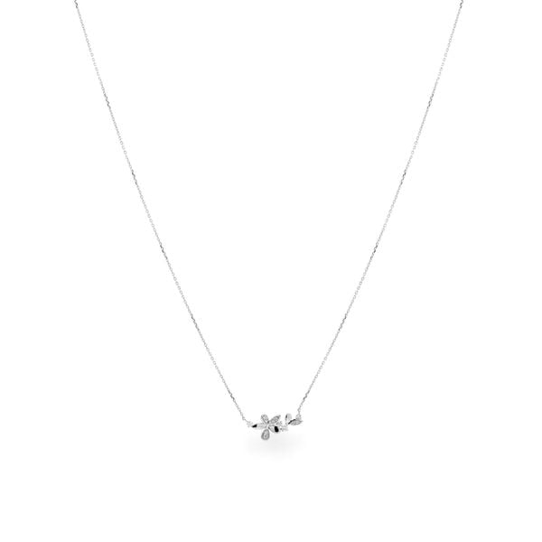 Dây liền mặt vàng trắng 14K gắn kim cương DOJI ALPR800023F2DA1