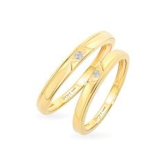 Nhẫn cưới 14K DOJI AWMG111838F1ML1 - AWFG111838F1ML1