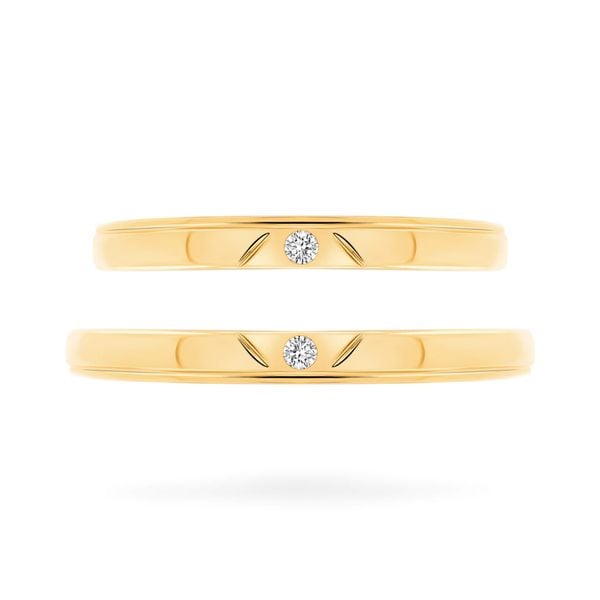 Nhẫn cưới 14K DOJI AWMG111838F1ML1 - AWFG111838F1ML1