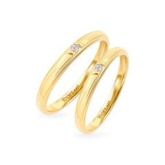 Nhẫn cưới 14K DOJI AWMG111840F1ML1 - AWFG111840F1ML1