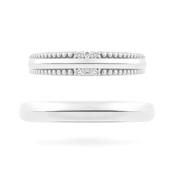 Nhẫn cưới 14K DOJI AWMG111844F2KK1 - AWFG111844F2ML1