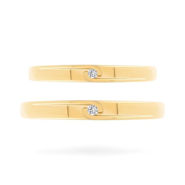 Nhẫn cưới 14K DOJI AWMG111846F1ML1 - AWFG111846F1ML1