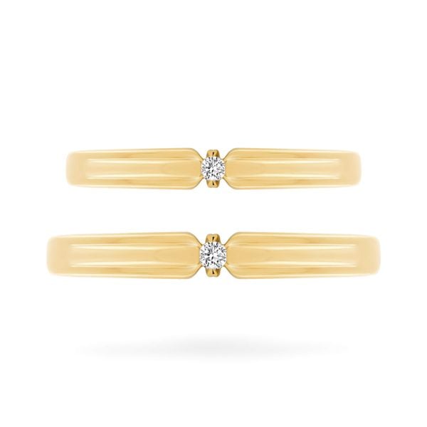 Nhẫn cưới 14K DOJI AWMG111847F1ML1 - AWFG111847F1ML1