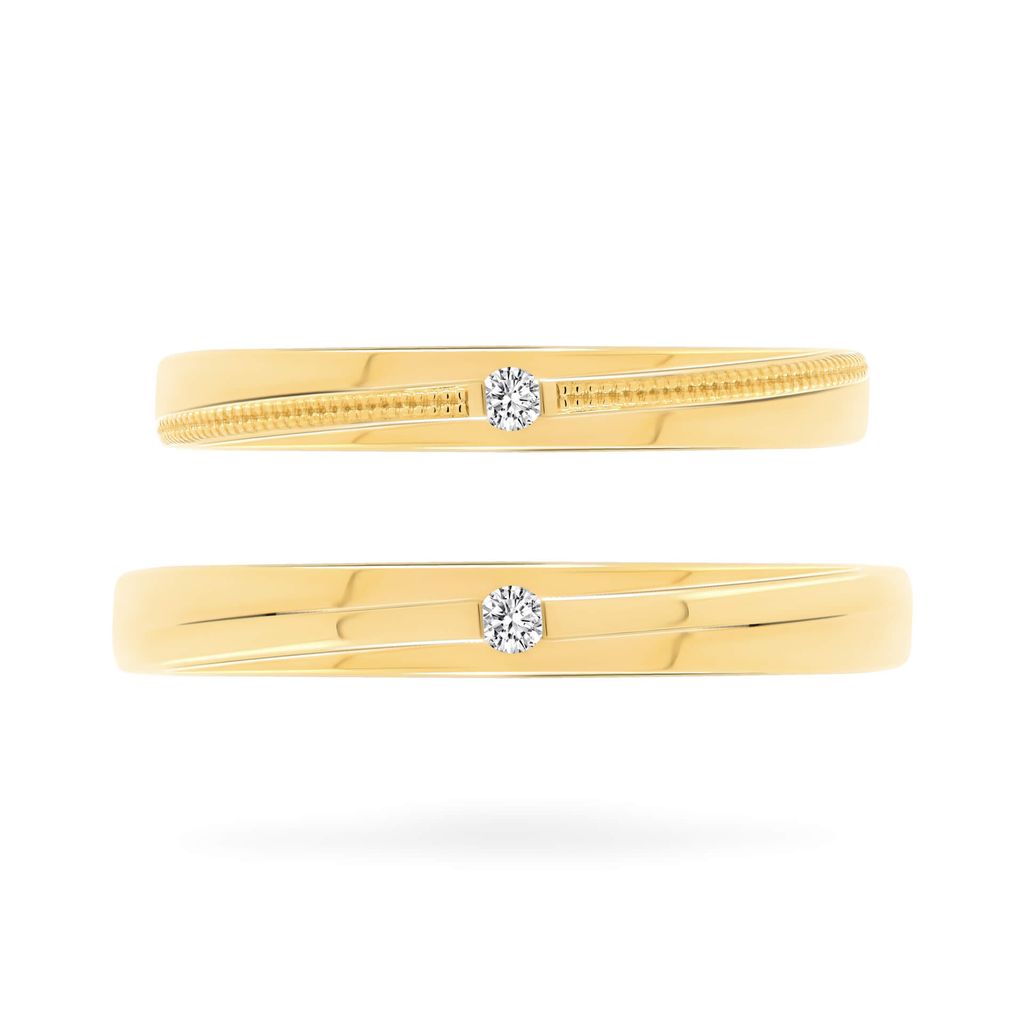 Nhẫn cưới 14K DOJI AWMG111852F1ML1 - AWFG111852F1ML1 