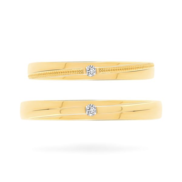 Nhẫn cưới 14K DOJI AWMG111852F1ML1 - AWFG111852F1ML1