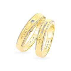 Nhẫn cưới 14K DOJI AWMG111431F5ML1 - AWFG111431F5ML1