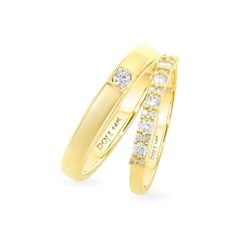 Nhẫn cưới 14K DOJI AWMG011580F1ML1 - AWFG011580F1ML1