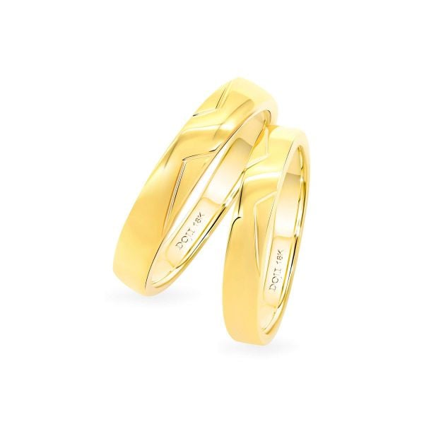 Nhẫn cưới 18K DOJI AWMG110030D1KK1 - AWFG110030D1KK1