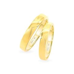 Nhẫn cưới 18K DOJI AWMG110030D1KK1 - AWFG110030D1KK1