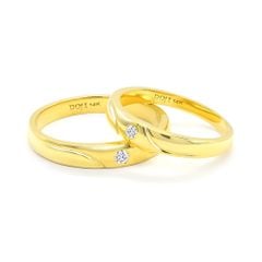 Nhẫn cưới 14K DOJI AWMG011125F1ML1 - AWFG011125F1ML1