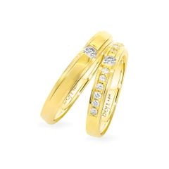 Nhẫn cưới 14K DOJI AWMG111483F1ML1 - AWFG111483F1ML1