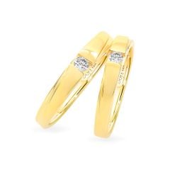 Nhẫn cưới 14K DOJI AWMG111484F1ML1 - AWFG111484F1ML1