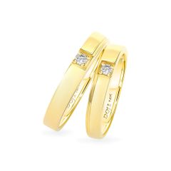 Nhẫn cưới 14K DOJI AWMG111499F1ML1 - AWFG111499F1ML1