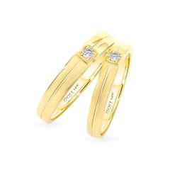 Nhẫn cưới 14K DOJI AWMG111503F1ML1 - AWFG111503F1ML1