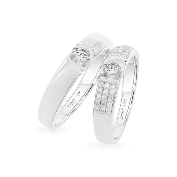 Nhẫn cưới 14K DOJI AWMG011542F2ML1 - AWFG011542F2ML1