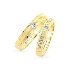 Nhẫn cưới 14K DOJI AWMG011547F1ML1 - AWFG011547F1ML1