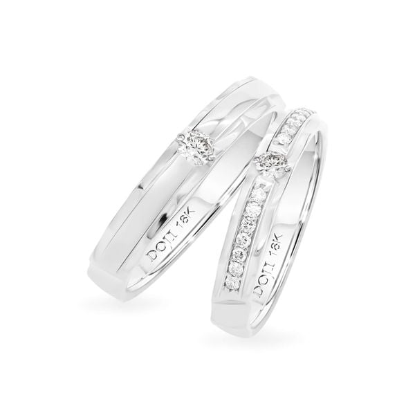 Nhẫn cưới 14K DOJI AWMG011547F2ML1 - AWFG011547F2ML1