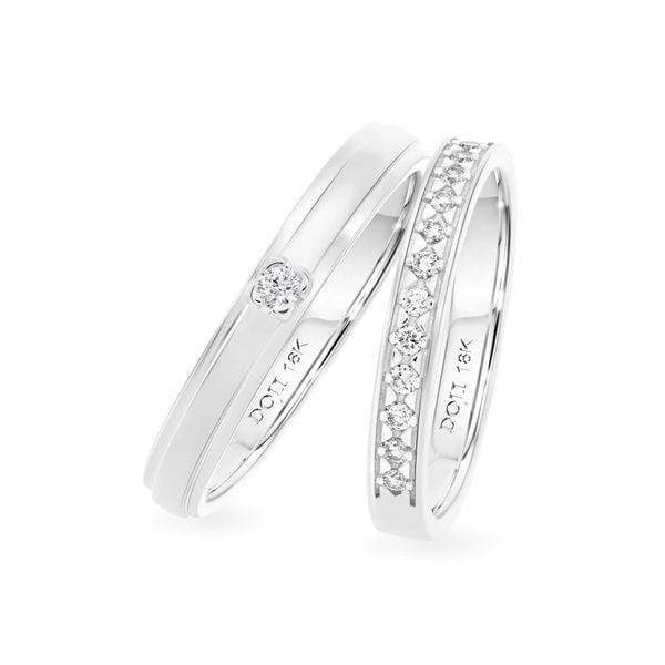 Nhẫn cưới 14K DOJI AWMG011576F2ML1 - AWFG011576F2ML1