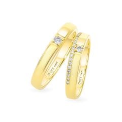 Nhẫn cưới 14K DOJI AWMG011620F1ML1 - AWFG011620F1ML1