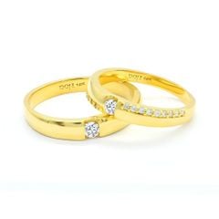 Nhẫn cưới 14K DOJI AWMG011643F1ML1 - AWFG011643F1ML1