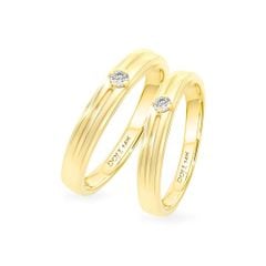 Nhẫn cưới 14K DOJI AWMG011661F1ML1 - AWFG011661F1ML1