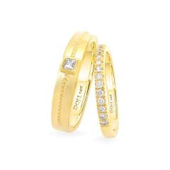 Nhẫn cưới 14K DOJI AWMG011701F1ML1 - AWFG011701F1ML1