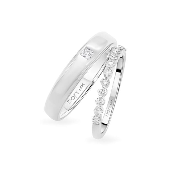 Nhẫn cưới 14K DOJI AWMG011702F2ML1 - AWFG011702F2ML1