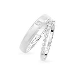 Nhẫn cưới 14K DOJI AWMG011702F2ML1 - AWFG011702F2ML1