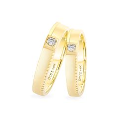 Nhẫn cưới 14K DOJI AWMG111740F1ML1 - AWFG111740F1ML1