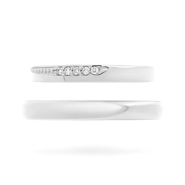 Nhẫn cưới 14K DOJI AWMG111841F2KK1 - AWFG111841F2ML1