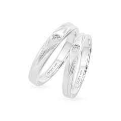 Nhẫn cưới 14K DOJI AWMG110016F2ML1 - AWFG110016F2ML1