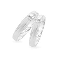 Nhẫn cưới 14K DOJI AWMG110021F2ML1 - AWFG110021F2ML1