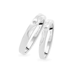 Nhẫn cưới 14K DOJI AWMG110032F2ML1 - AWFG110032F2ML1