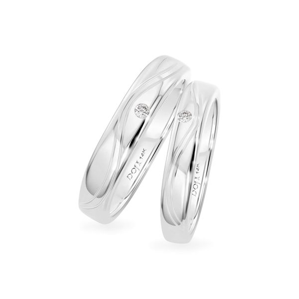 Nhẫn cưới 14K DOJI AWMG110254F2ML1 - AWFG110254F2ML1